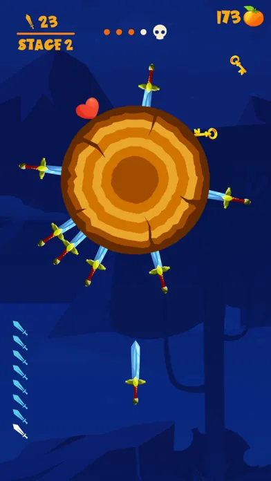 Captures d'écran de Knife Shooter: Hit Challenge