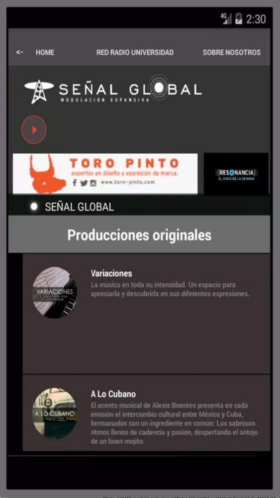 Señal Global应用截图
