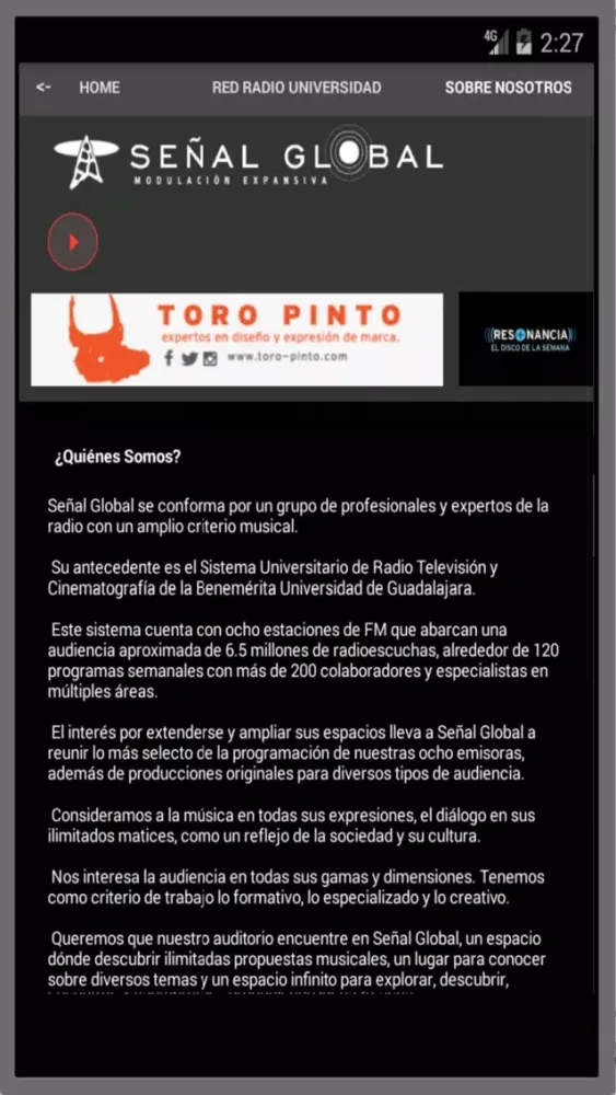 Señal Global应用截图