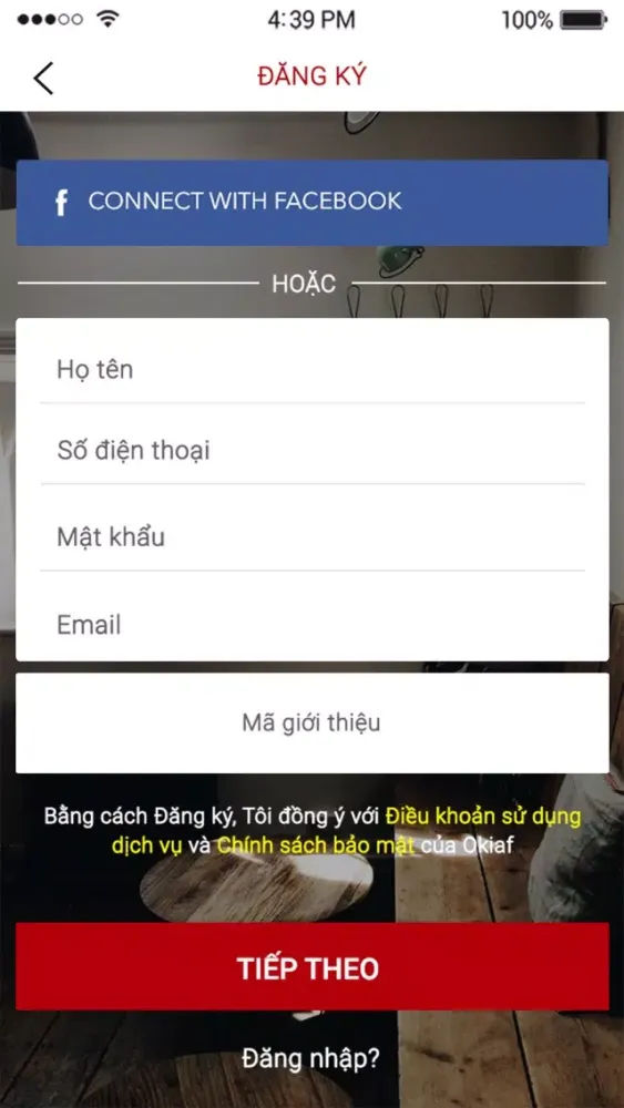 Zrzuty ekranu Okiaf