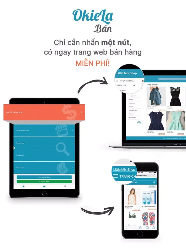 صور OkieLa Bán: Bán hàng dễ dàng iPad 