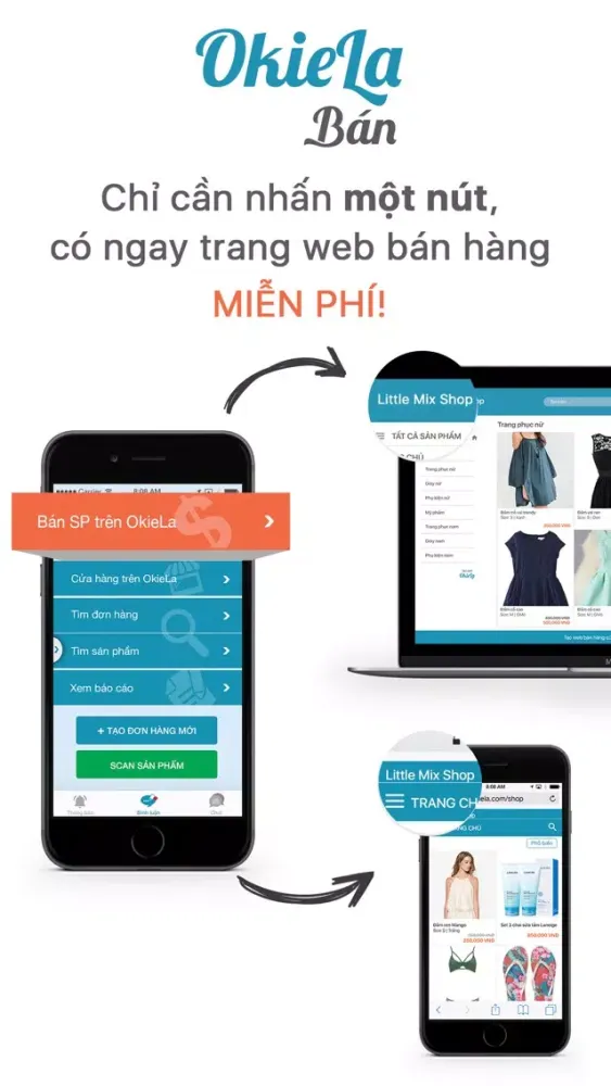 صور OkieLa Bán: Bán hàng dễ dàng