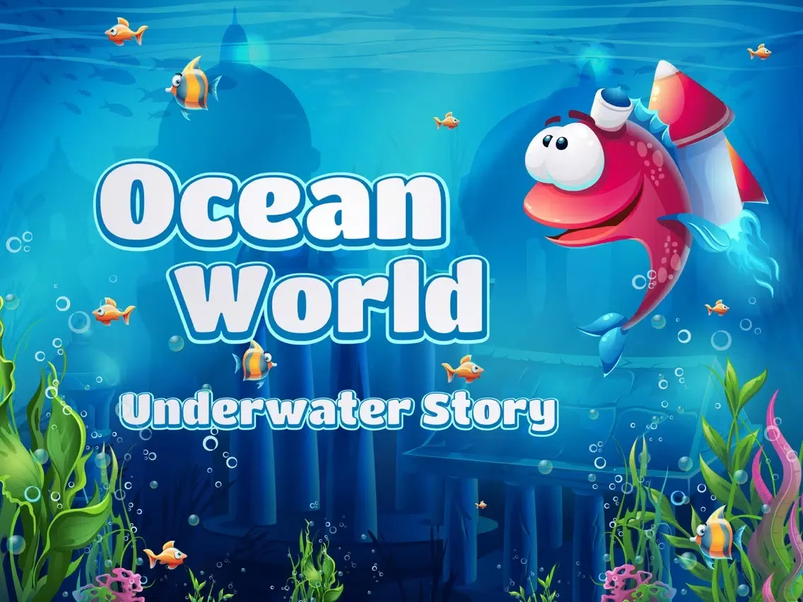 Ocean World - Underwater Story iPad  Screenshots