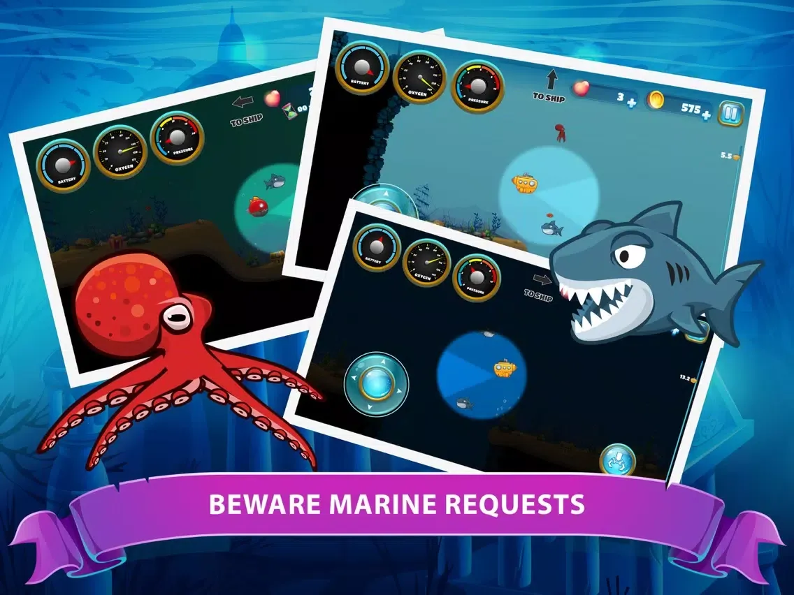 Ocean World - Underwater Story iPad  Screenshots