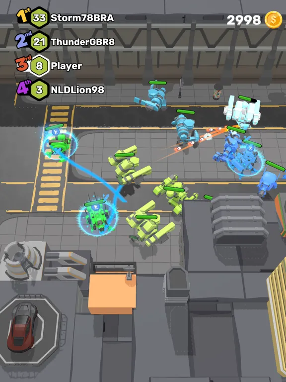 Mecha Battle: Squad Contest iPad  스크린샷