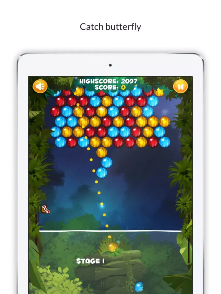 Ảnh chụp màn hình của Spirited Bubble iPad 