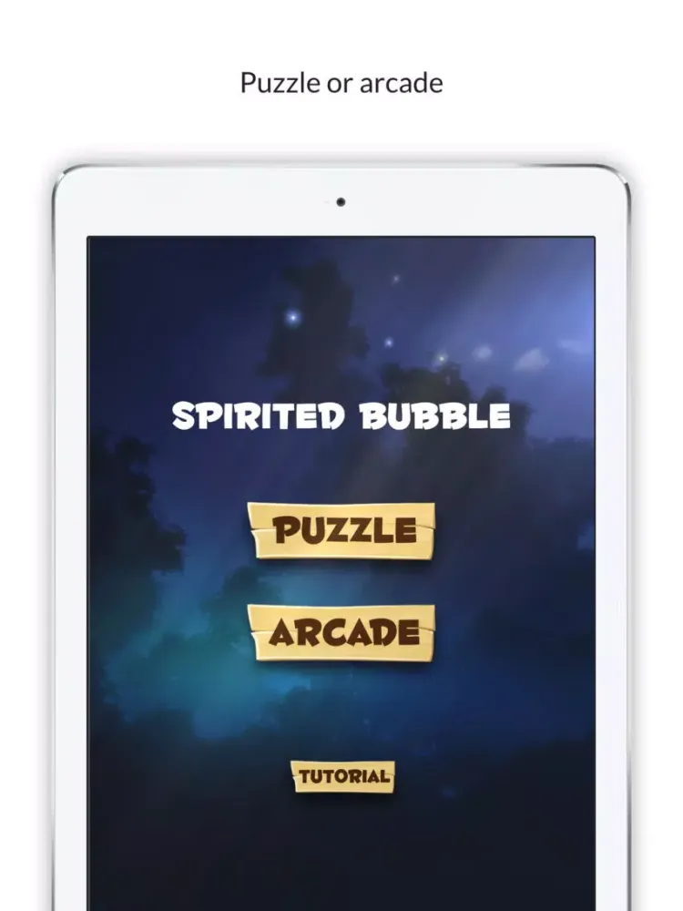 Ảnh chụp màn hình của Spirited Bubble iPad 