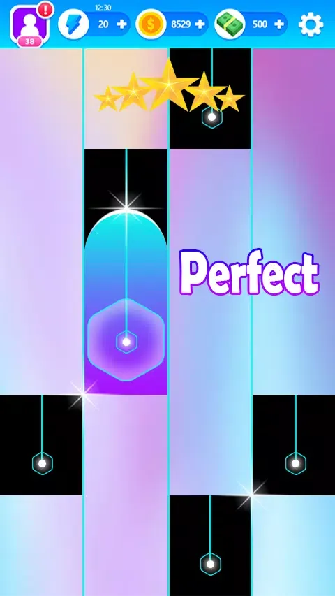 Yeri Mua Juegos Piano Música Ekran Görüntüleri