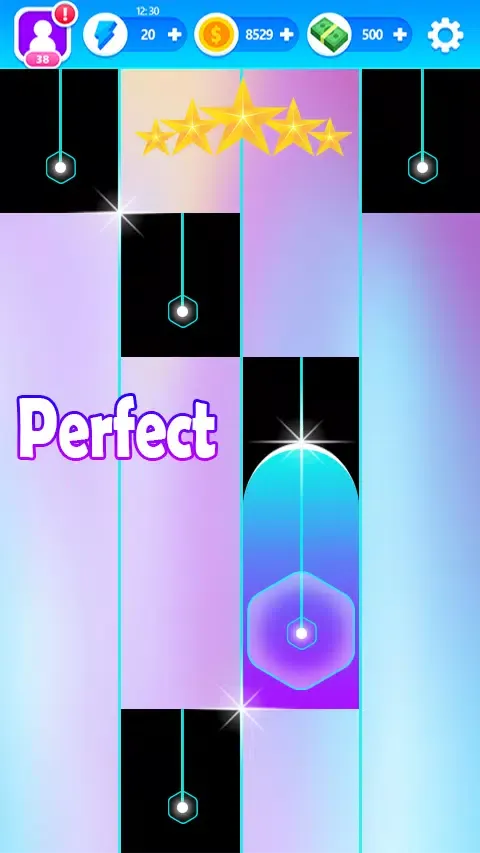 Yeri Mua Juegos Piano Música Ekran Görüntüleri