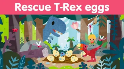 Capturas de tela do Dino games for kids & toddler