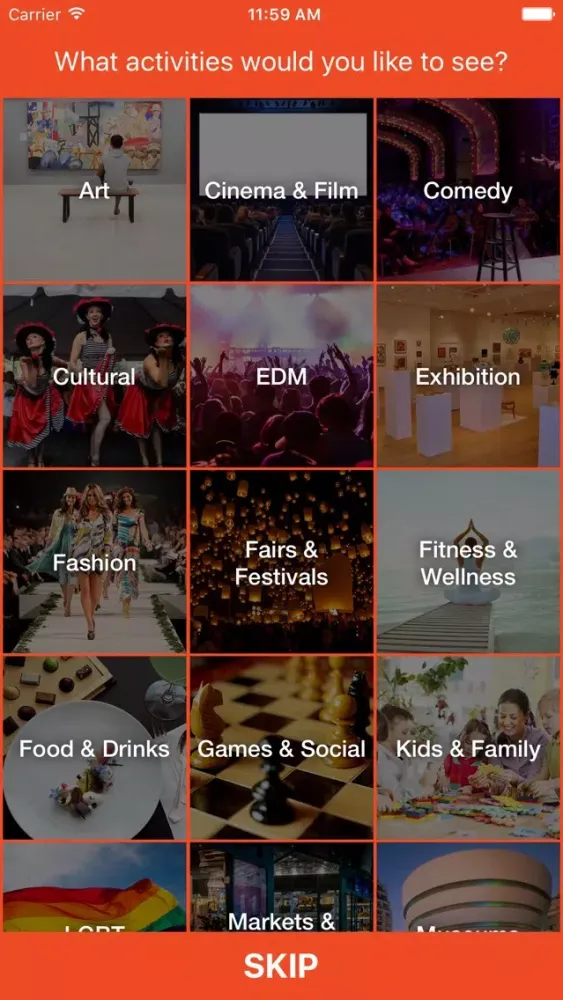 Okise - Local Events and Activities Now स्क्रीनशॉट