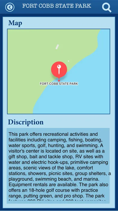 Oklahoma In State Parks 스크린샷