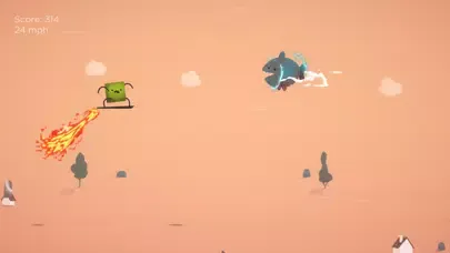 ภาพหน้าจอของ OkLetsPlay - Sky Boarder
