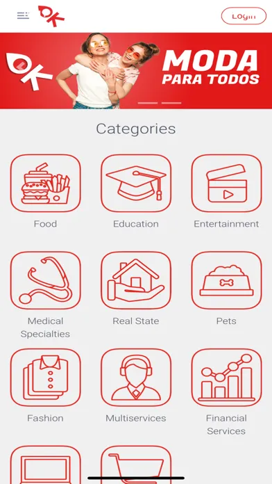 Capturas de pantalla de OK Market