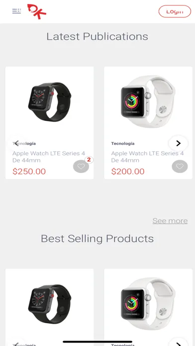 Capturas de pantalla de OK Market
