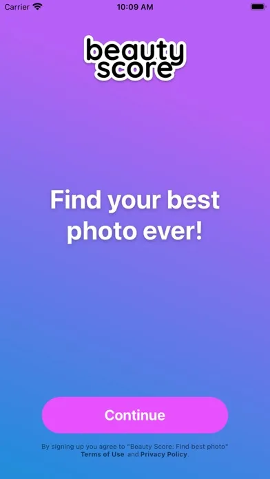 Ảnh chụp màn hình của Beauty Score - Find Best Photo