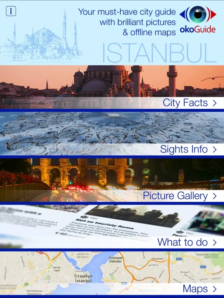 okoGuide - Istanbul Travel Guide iPad  স্ক্রিনশট