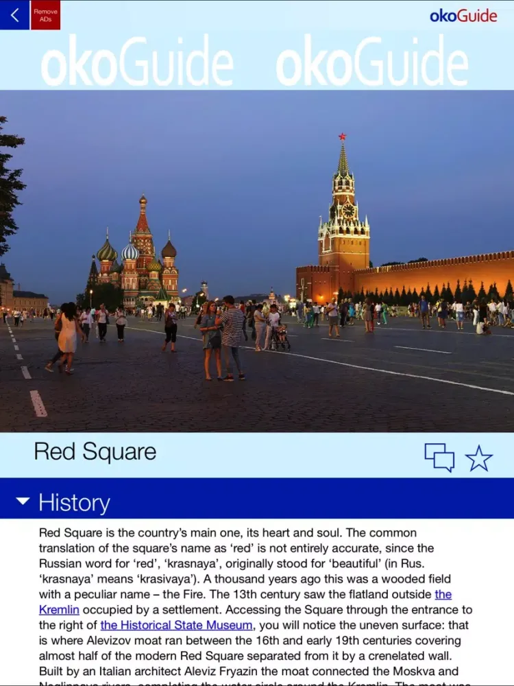 okoGuide - Moscow Travel Guide iPad  स्क्रीनशॉट