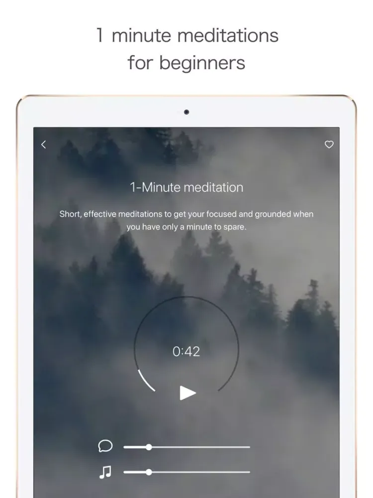 Harmony - Easy Meditation iPad  स्क्रीनशॉट
