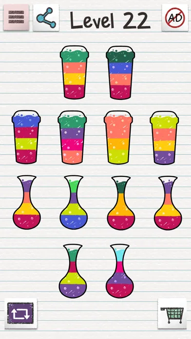 Water Sort Puzzle: Colour Fill 스크린샷
