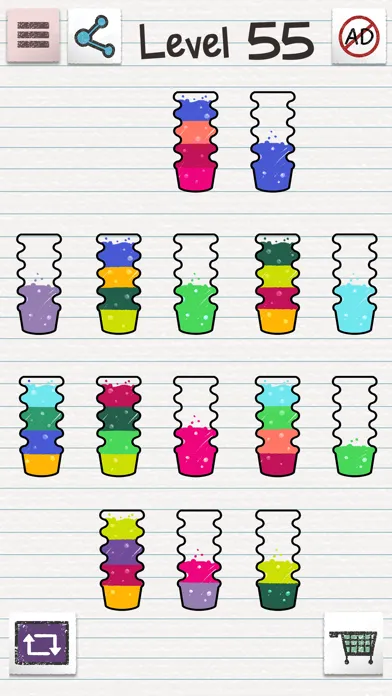 Water Sort Puzzle: Colour Fill 스크린샷