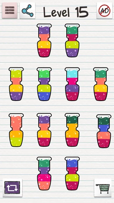 Water Sort Puzzle: Colour Fill 스크린샷