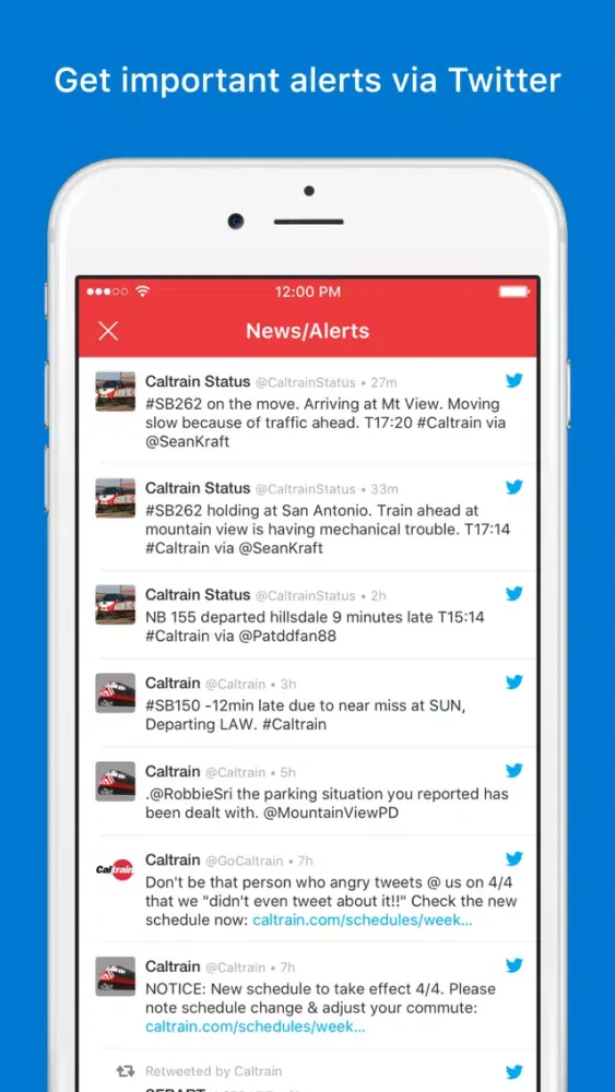 Trip Planner for Caltrain應用截圖