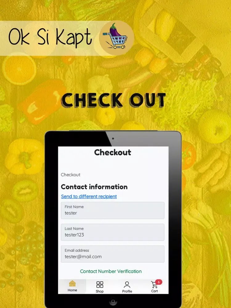 Tangkapan skrin Ok Si Kapt iPad 