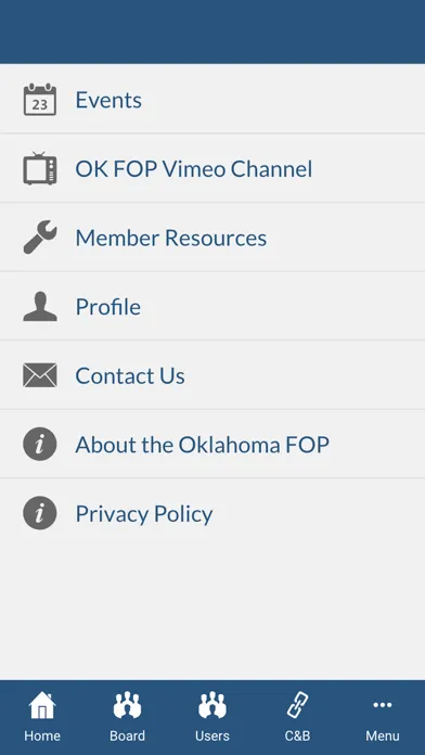 The Oklahoma State FOP سکرین شاٹس