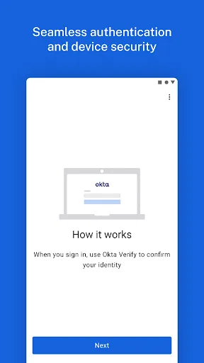 تصاویر Okta Verify