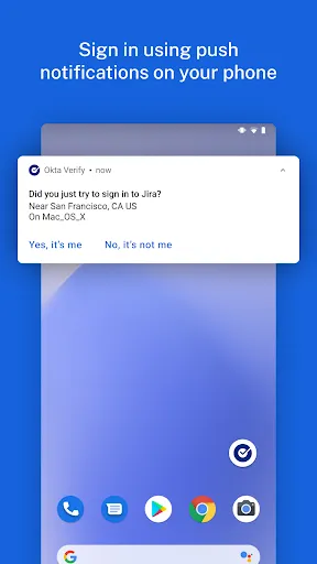 تصاویر Okta Verify
