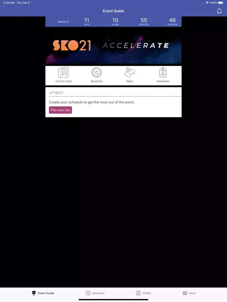 Okta SKO FY21 iPad 應用截圖