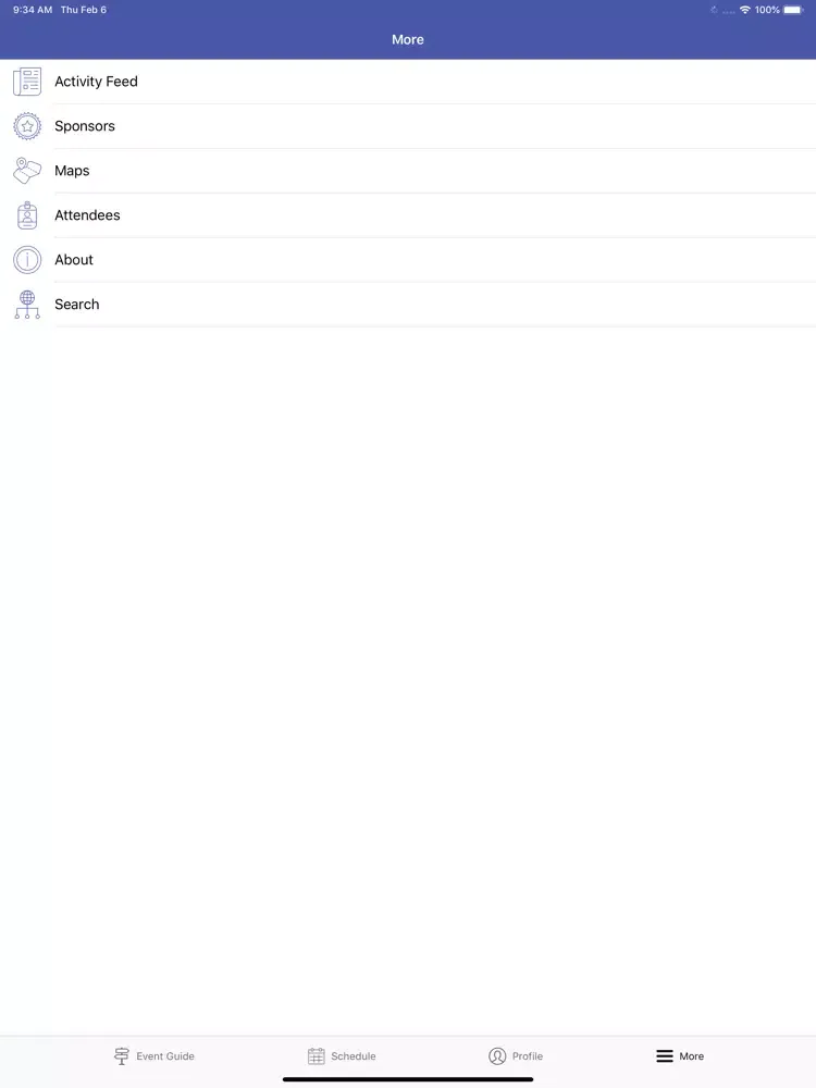 Okta SKO FY21 iPad 應用截圖