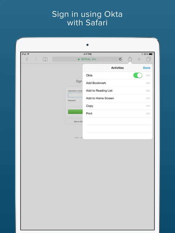 تصاویر Okta Mobile iPad 