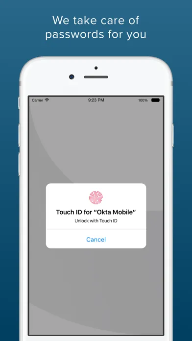 تصاویر Okta Mobile