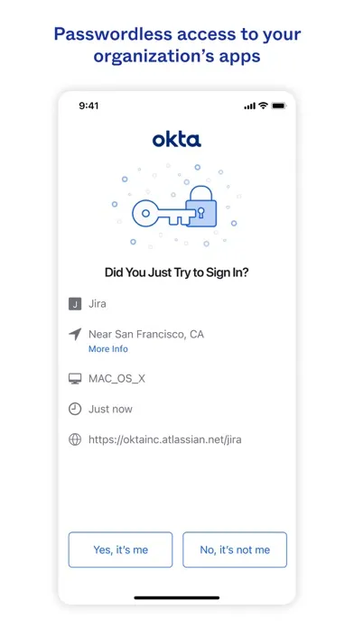 Okta Verify Screenshots