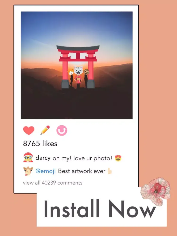 Emooji Pro: Stickers Camera iPad  سکرین شاٹس