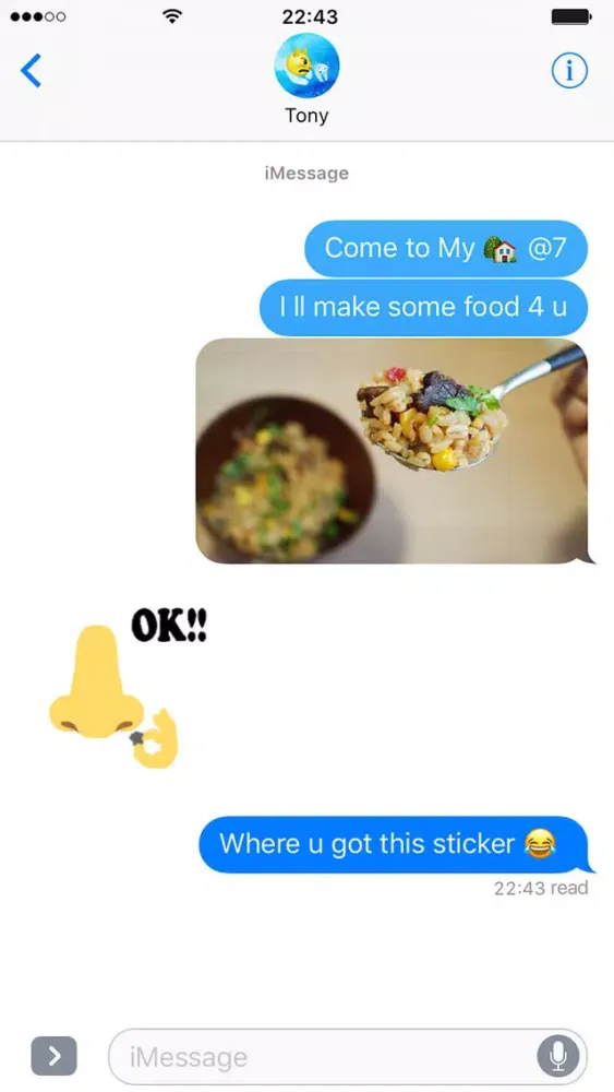 Moody Emoji- Funny GIF Emoji By Emooji স্ক্রিনশট