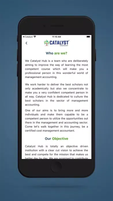 CATALYST E-LEARNING स्क्रीनशॉट