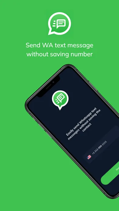 Fast WA: Quickly Send Message স্ক্রিনশট