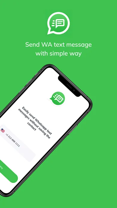 Fast WA: Quickly Send Message স্ক্রিনশট