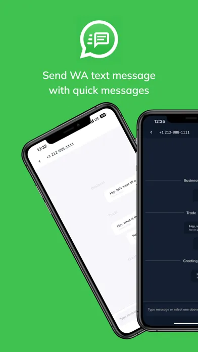 Fast WA: Quickly Send Message স্ক্রিনশট