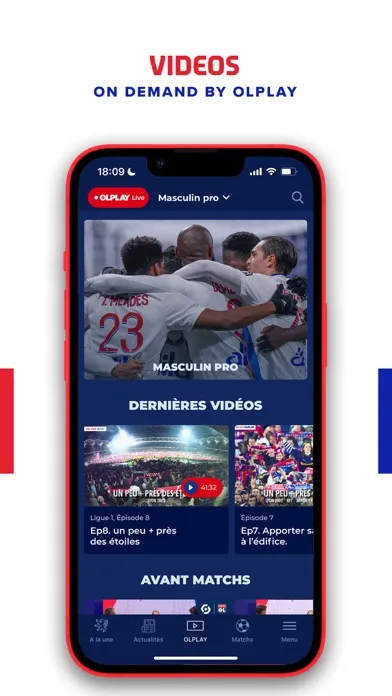 OLPLAY - Olympique Lyonnais应用截图
