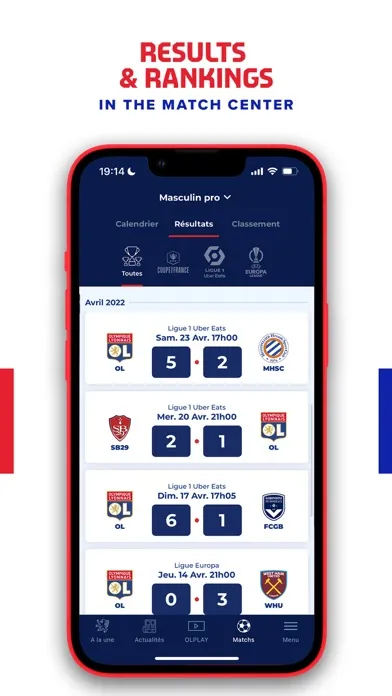 OLPLAY - Olympique Lyonnais应用截图