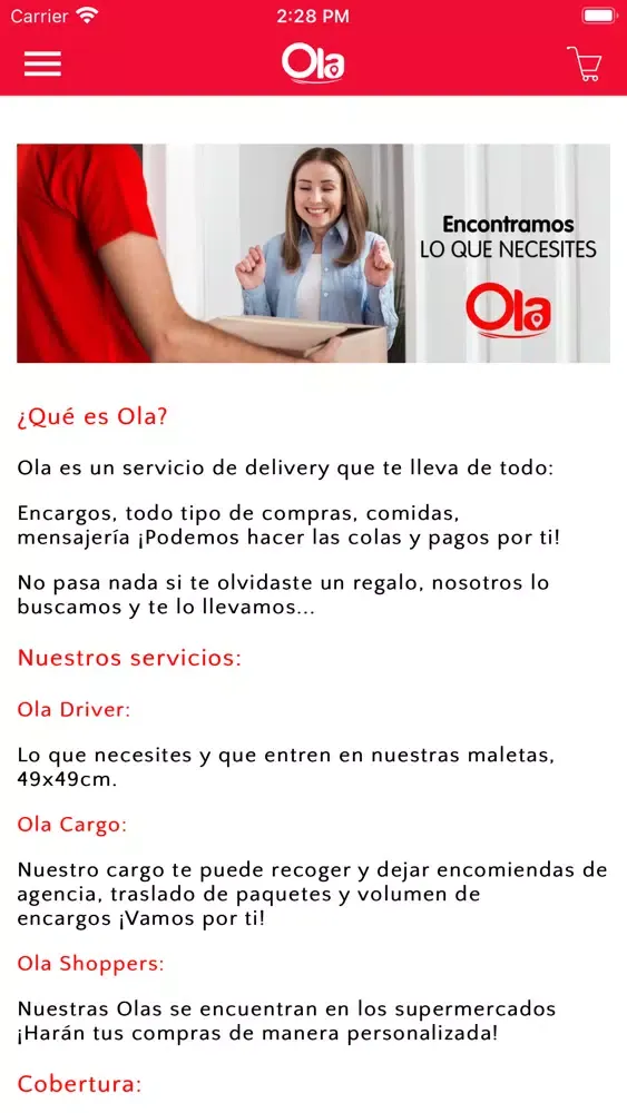 Ola App Screenshots