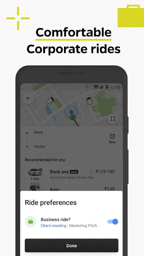 Ola, Safe and affordable rides Screenshots