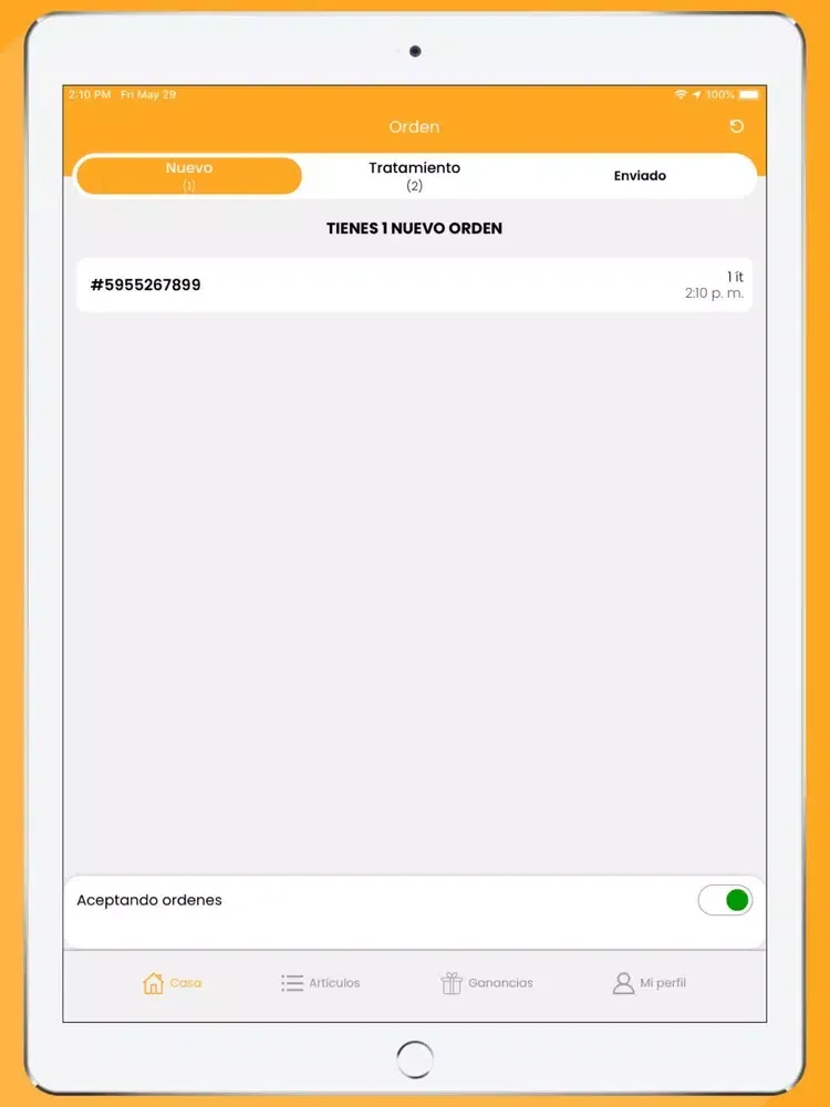 صور Restaurante OlaDriver App iPad 