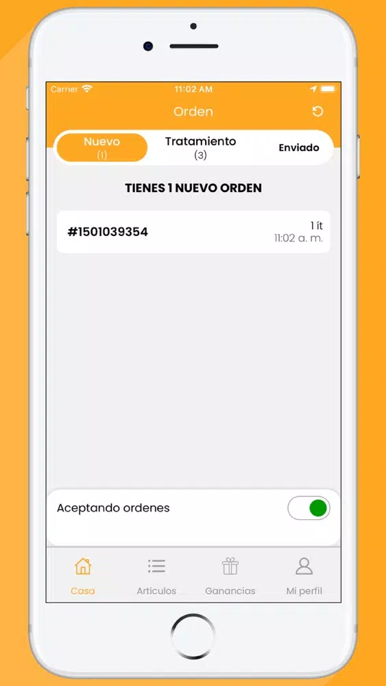 Capturas de tela do Restaurante OlaDriver App