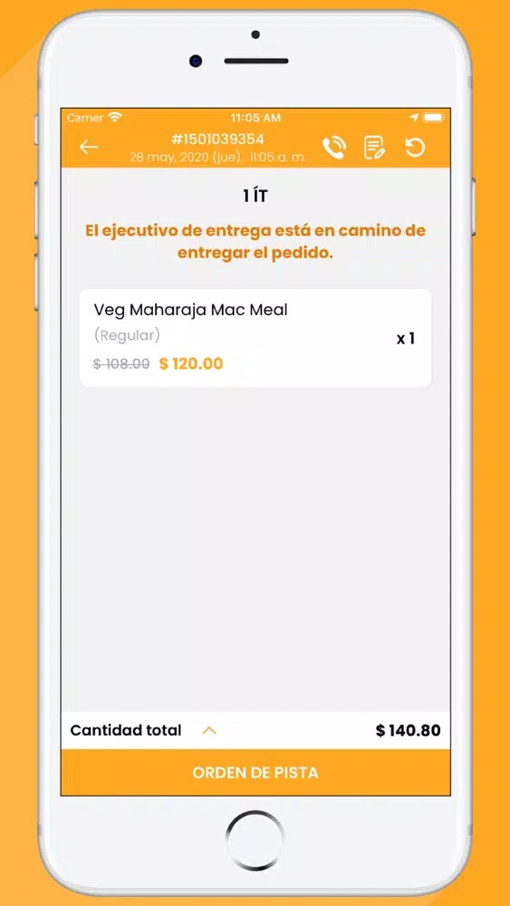 Capturas de tela do Restaurante OlaDriver App