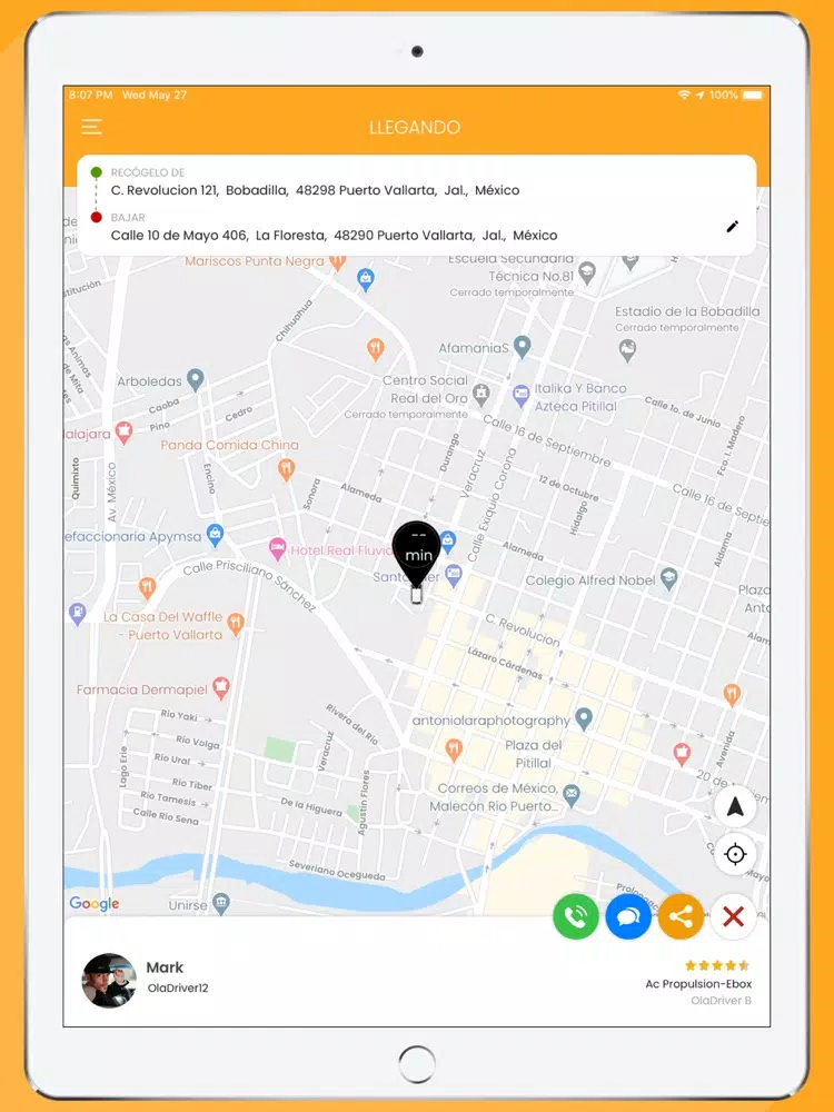 OlaDriver Usuarios iPad 应用截图